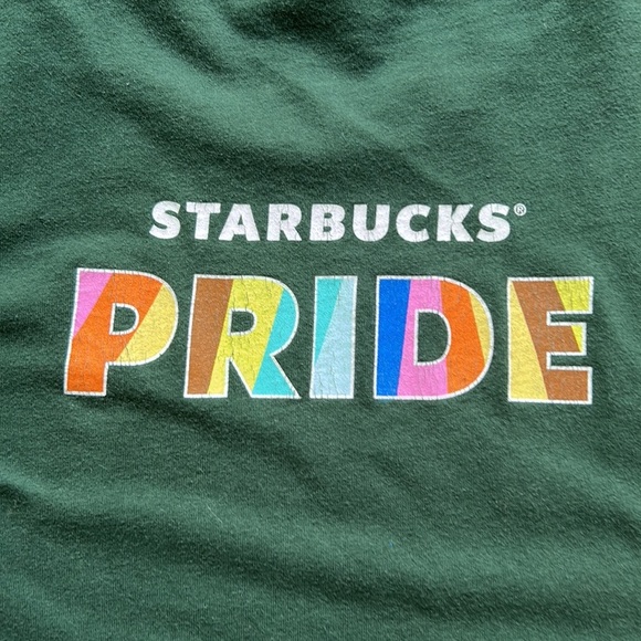 Starbucks Pride partner t shirt together as one - Picture 6 of 7